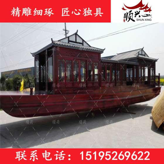 北京顺兴木船厂画舫船制作价格实惠