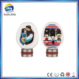 锐谷sailing 电子烟嘴 drip tips 510通用畅销款陶瓷扁型图案滴嘴