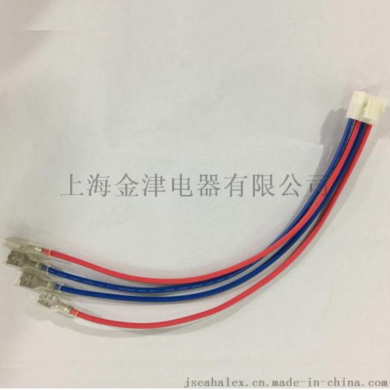 库存现货220VAC开关输入输出连接线液晶版端子线线束定制加工