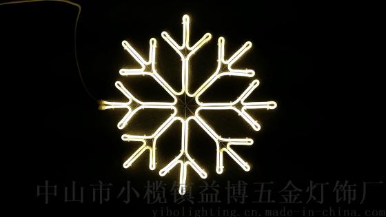 LED雪花装饰灯街灯