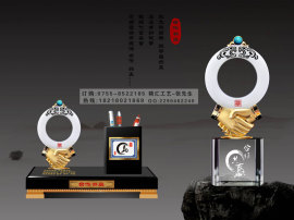 开业周年庆典水晶纪念品，商务办公摆件礼品