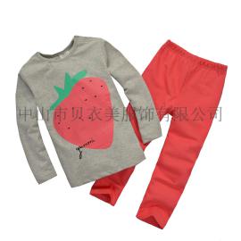 童套装 春款新款卫衣套装上新 欧美品牌儿童春秋卫衣两件套 儿童服饰