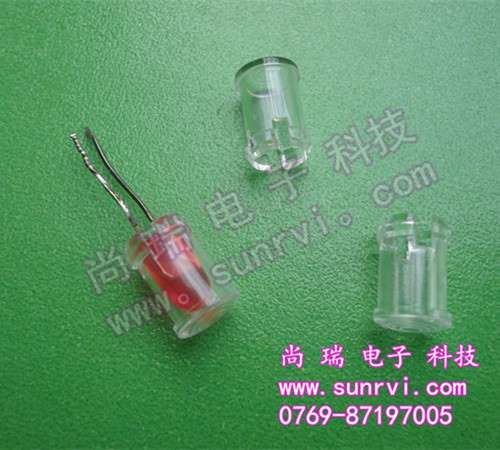 厂商直销 5mmLED灯罩帽  透明导光帽
