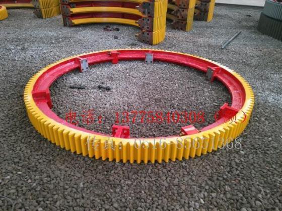 江苏建奎1800烘干机大齿圈耐磨损使用寿命长