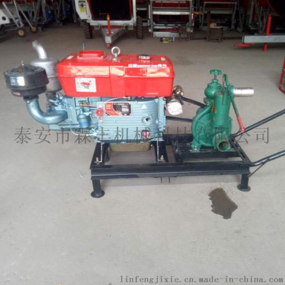 单杠柴油机农用泵 农业灌溉泵 河北抗旱灌溉农用泵工厂直销