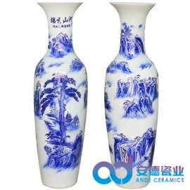 乔迁礼品 陶瓷花瓶 景德镇花瓶