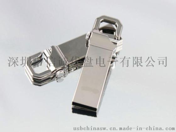 虎克U盘 金属礼品u盘定制 可做不被删除 超薄防水U盘 个性化USB批发 足量8GB 16GB U盘
