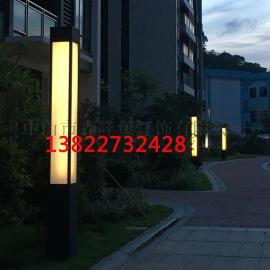 小区广场景观灯柱户外园林市政道路景观庭院灯方灯仿云石中式3米高杆灯定做