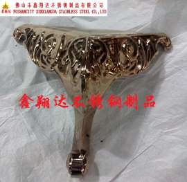 KTV不锈钢茶几脚 欧式不锈钢茶几脚 酒吧不锈钢茶几