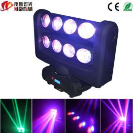 夜鹰灯光LED双排无极旋风蜘蛛灯摇头灯