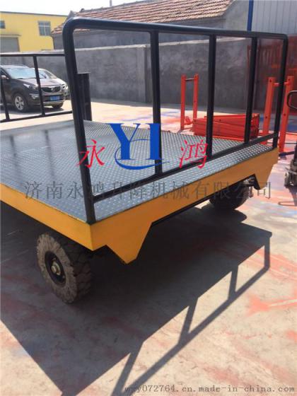 定制无锡优质的货物运输牵引平板拖车，无轨牵引车报价