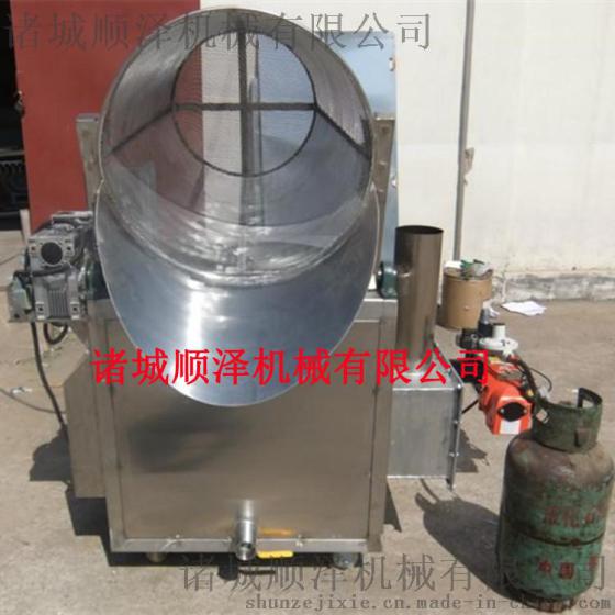 供应小鱼电加热油炸机 环保型油炸锅 顺泽机械专业生产油炸设备