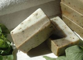 茶树荨麻叶精油手工皂(soap004)