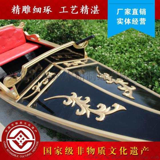 贡多拉游船澳门威尼斯酒店景观装饰摄影木船欧式手划船