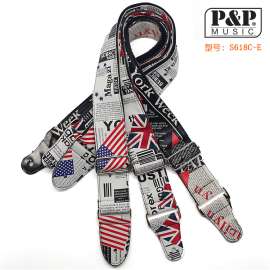 P&amp;amp;amp;P MUSIC吉他背带 S511
