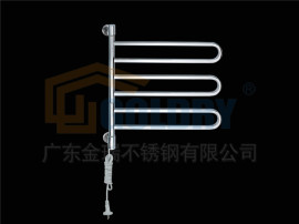 金瑞精品304不锈钢浴室电热毛巾架 活动 旋转毛巾架 JR-F-B003