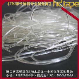进口弹力线饰品手链佛串珠透明线 1KG卷tpu水晶弹力线绳批
