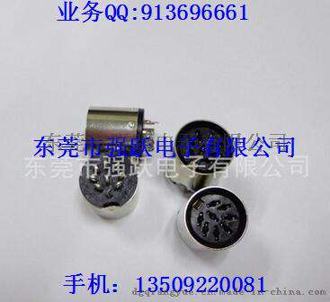 大DIN8PIN母头端子，DIN连接器，大DIN连接器