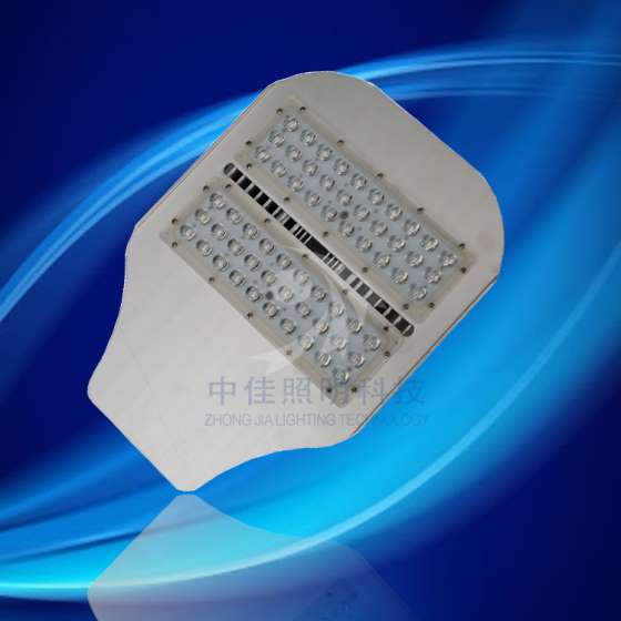 led60W模组，型材一体散热器+透镜