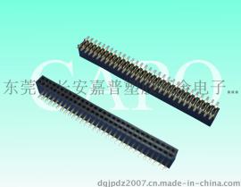 1.27mm排母针座单/双排塑高3.4 SMT连接器