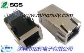 RJ45带变压器插座加长型