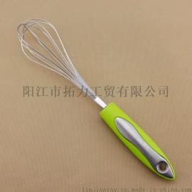 厂家直销跑江湖日用产品不锈钢手动打蛋器 厨房小工具