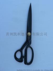 青云裁缝剪电泳黑12寸