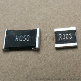 台湾大毅品牌合金电阻2512-2Ｗ-1ｍＲ-500ｍＲ-1%/5%低阻值合金电阻