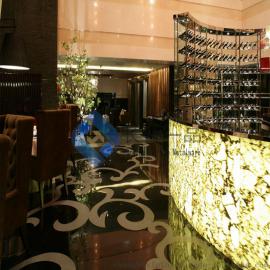 不锈钢香槟金酒柜 玻璃酒柜 红酒展示柜 加工定制 品质保证