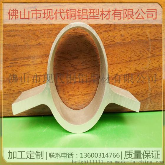 6063合金铝管型材万能铝棒挤压型材成品圆管铝型材加工铝合金扁管