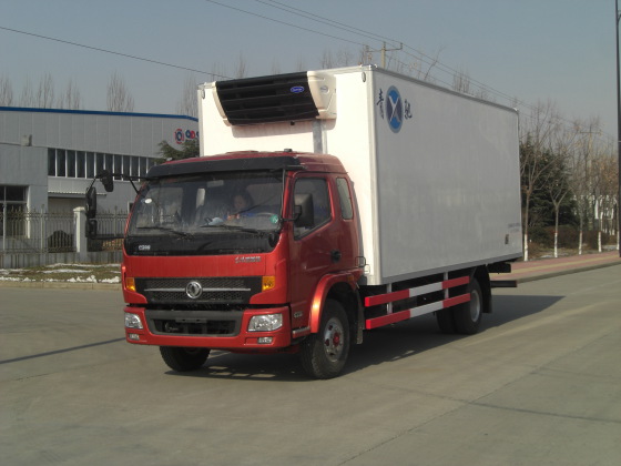 东风凯普特冷藏车冷冻车，冰凌方冷链运输车，厢式冷冻车