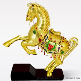 京锐景泰蓝15寸花丝马