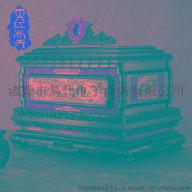 红尚天 紫檀宫殿 红木骨灰盒 实木寿盒 精品小棺材 厂家直销