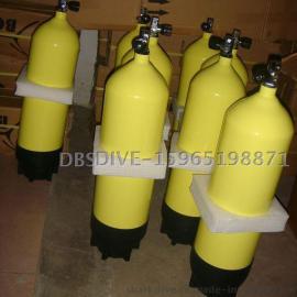12升潜水钢瓶 12L气瓶国产高压潜水瓶套 潜水氧气瓶装备潜水用品