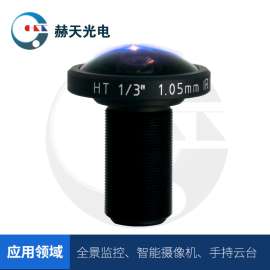 赫天牌超高清500万像素1/3CMOS鱼眼监控镜头助力安防行业