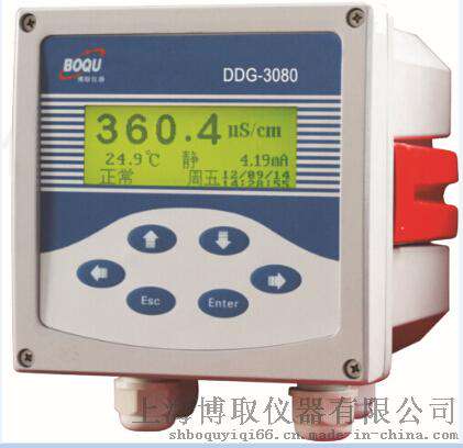 智能中文电导率分析仪DDG-3080 ，在线电导率仪
