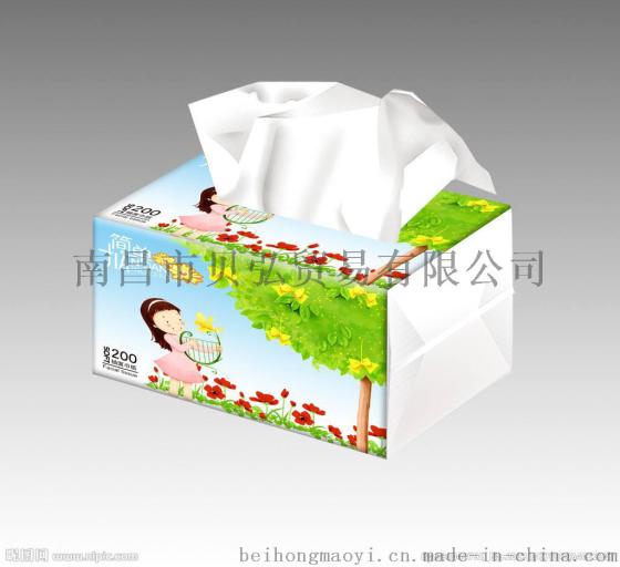 上饶盒抽纸免费设计广告盒抽纸定制专业快速3-5天出货