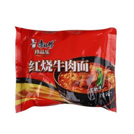 康师傅红烧牛肉面