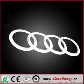 亚克力吸塑车标制作 ABS真空电镀汽车标识标志 上海古德邦厂家质保5年免费打样