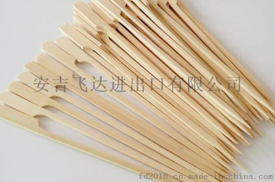 FD-1612194工厂大量加工一次性麻辣烫竹签，白皮铁炮串