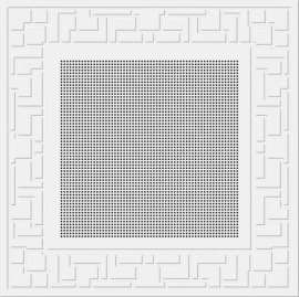 菲普斯铝天花厂家定制生产中国之窗铝扣板冲孔造型铝扣板