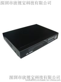 AHD八路模拟同轴 8路硬盘录像机 960P监控录像机；AHD-M云服务P2P 双盘位主机