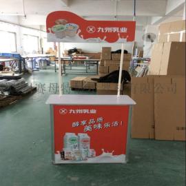 厂家供应铝合金促销台 超市试吃台 折叠广告促销桌 促销台