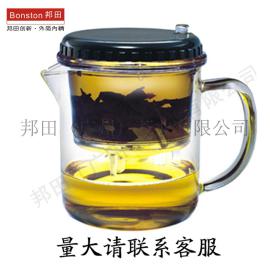 邦田G666-300ml飘逸杯玻璃泡茶杯