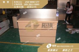 新款华为靠墙体验桌 体验柜展示柜实图