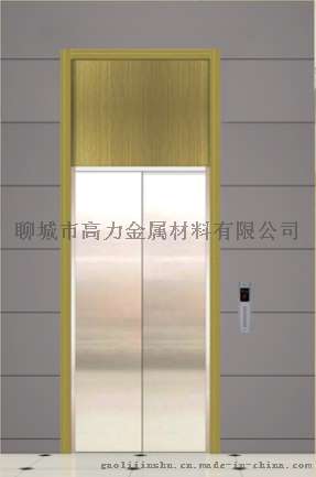 红铜拉丝电梯门套A-003