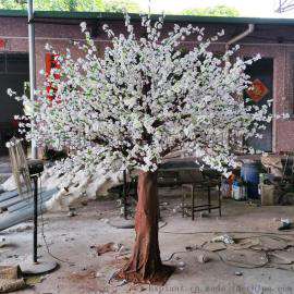 仿真桃花树 仿真桃花树许愿树假桃花树 仿真桃花枝