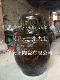 陶瓷和尚坐化缸 圆寂缸 不腐金身缸生产 和尚棺