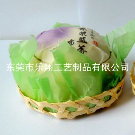 [竹编生产厂家]六角眼小竹篮 装点心小篮子 果冻竹编底座