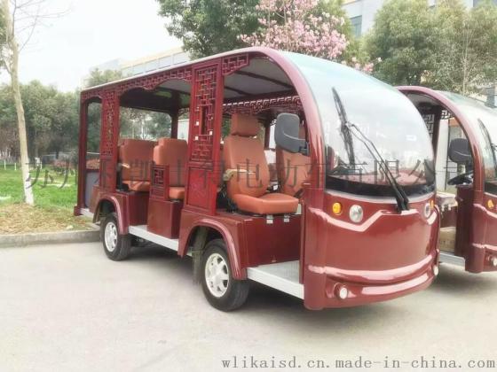 电动仿古车，电动无门仿古观光车